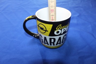 ALTOPELHILFE -  Tasse " Opel Garage "