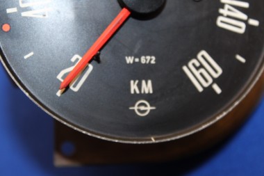 Tachometer Kadett B 160km/h, W=672