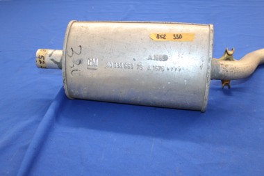 Exhaust Muffler front Kadett C City 1,6S