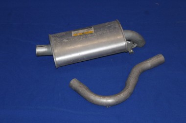 Preview: Auspufftopf vorn Manta / Ascona A 1,6 - 1,9S, mit Achsbogen