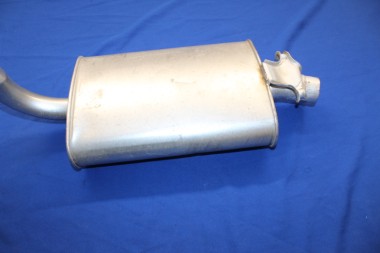 Exhaust Muffler front Commodore C 2,5S Sedan, with pipe-bend