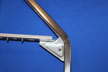 Preview: Chrom-Rahmen Tür- und Drehfenster rechts Commodore A/Rekord C,  4/5-türig