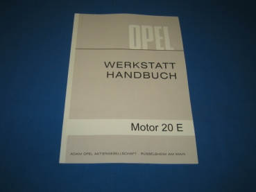 Workshop-Manual 2.0E-Engine ( LE-Jetronik )