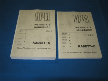 Werkstatthandbuch Kadett C