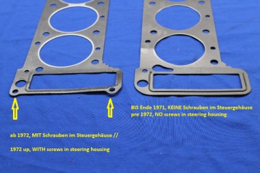 Preview: Zylinderkopfdichtung 1,6S BIS Motor-Nr
