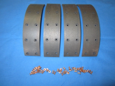 Brake Lining Set Kapitän/Admiral/Diplomat 1958-77, rear