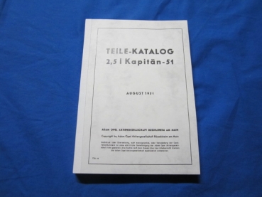 Ersatzteilkatalog Kapitaen 51