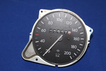Tachometer 200km/h, W=776, Commodore B, Rekord D