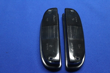 Pair of glasses for front turn signals black