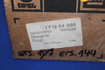 Preview: Tankgeber Manta B CC ´Vergaser´, MIT Klima