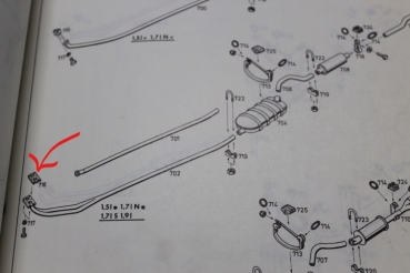 Flange Gasket Exhaust Manifold CIH, small version