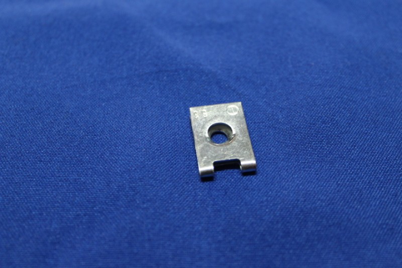 Plate Nut for Body Screws 6mm, galvanized