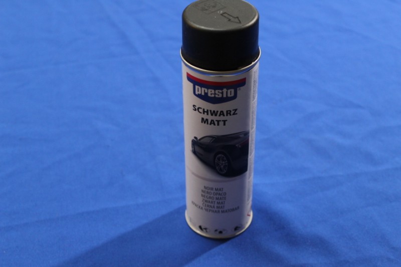 Matt Black 500ml Spray Can