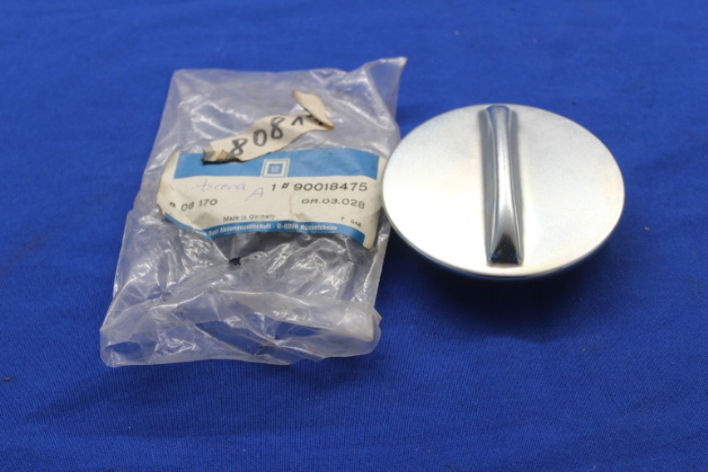 Tankdeckel Manta / Ascona A, silber