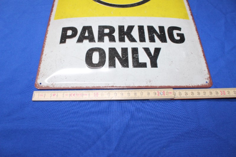 ALTOPELHILFE -  Blechschild " Opel Parking Only ", geprägt