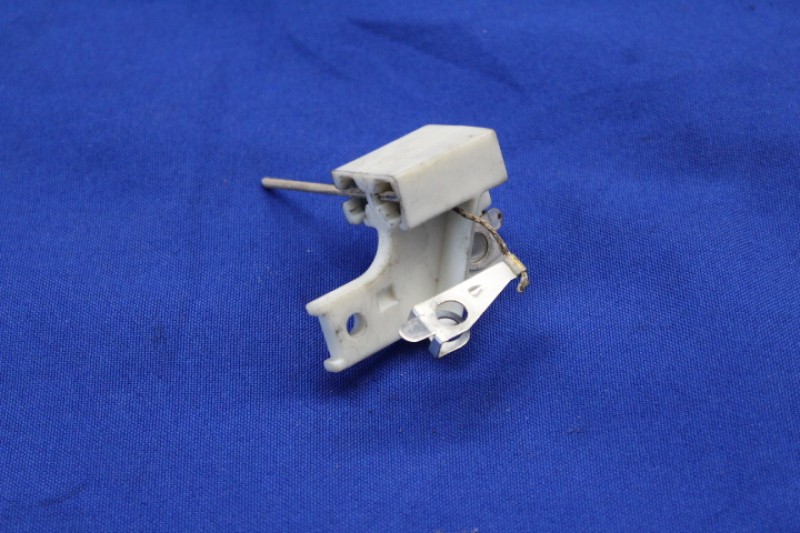 Carbon Brush Set with Mount, Rekord D, for Delco-generator