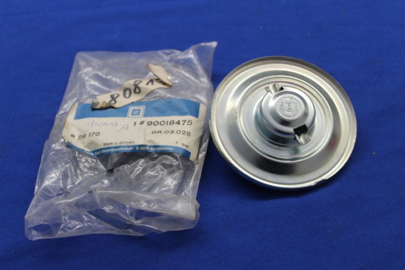 Tankdeckel Manta / Ascona A, silber