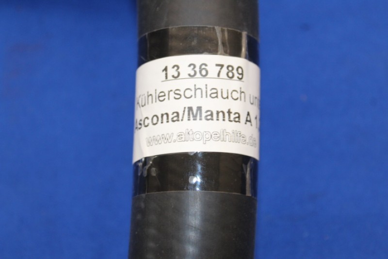 Kühlerschlauch Ascona/Manta A 1,2 unten