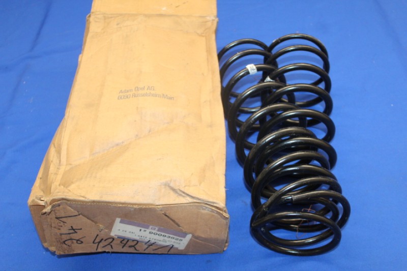 Set of Rear Springs Kadett C Caravan, boosted, ORIGINAL