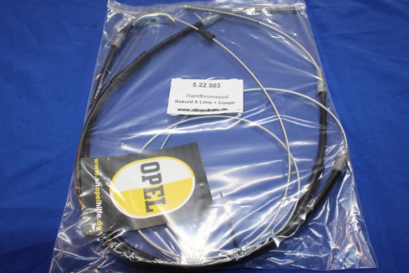 Hand Brake Cable Rekord A, 4-Cylindre