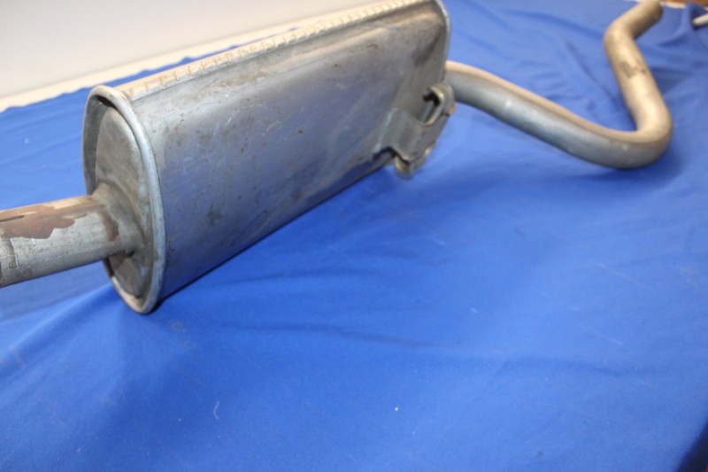 Exhaust Muffler front Commodore B 2,5S,  later Chassis-No.