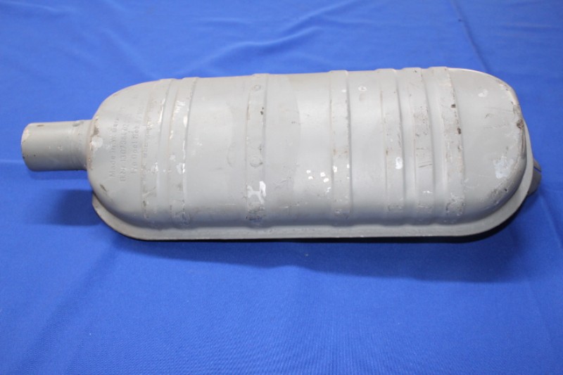 Muffler Rekord A 6-Cylinder, rear