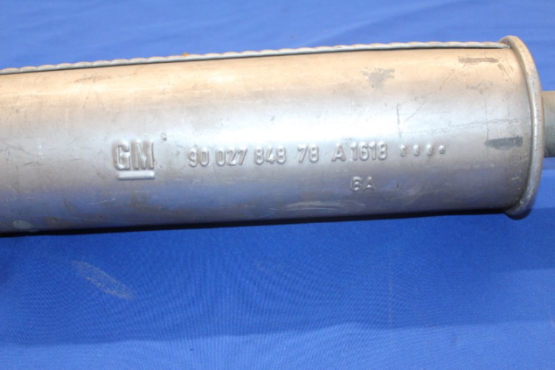 Exhaust Muffler rear Kadett C 1,6S