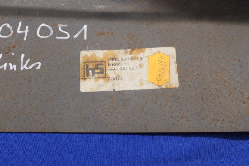 Endspitze Kadett B links, HS-Parts