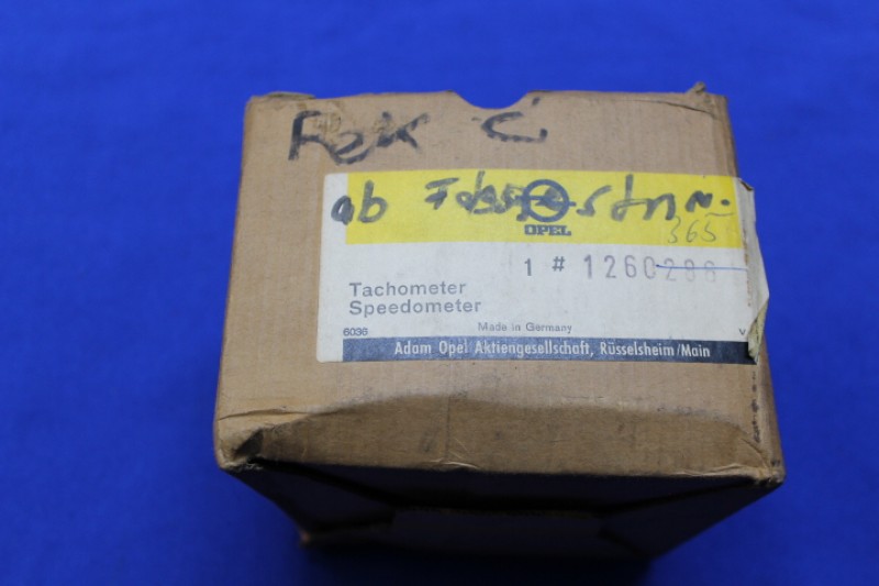 Tachometer Rekord C 180km/h, W=585