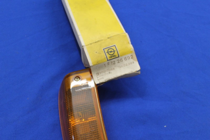 Blinkerglas rechts ORIGINAL Kadett C, ab 08-1977