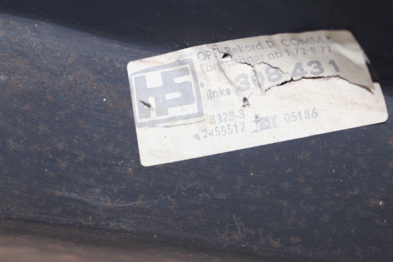 Längsträger vorn links Commodore B, Rekord D