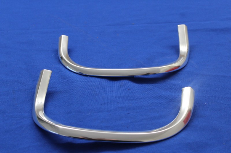 Chromecken-Satz am Kotflügel Rekord B, ORIGINAL