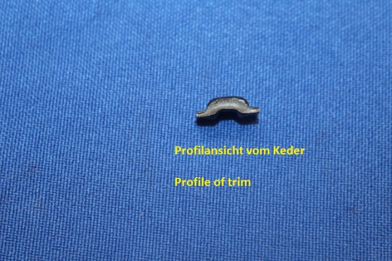 Black Trim for Rubber Seal, 50m Roll