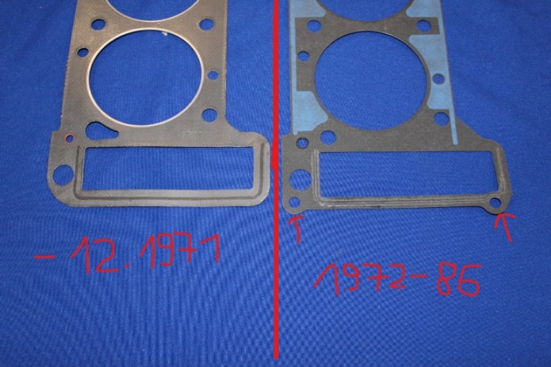 Zylinderkopfdichtung 2,5 + 2,8 bis Motor-Nr