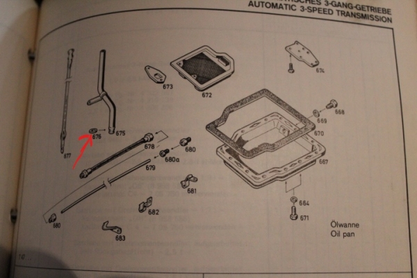 Dichtring Oeleinfüllrohr Automatik