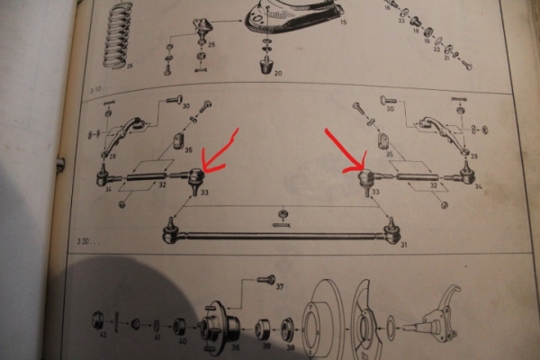 Tie Rod End inside right thread