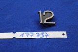 Schriftzug "12" an Kofferdeckel Ascona A Limousine