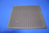 Footmat mochabrown 460x400mm